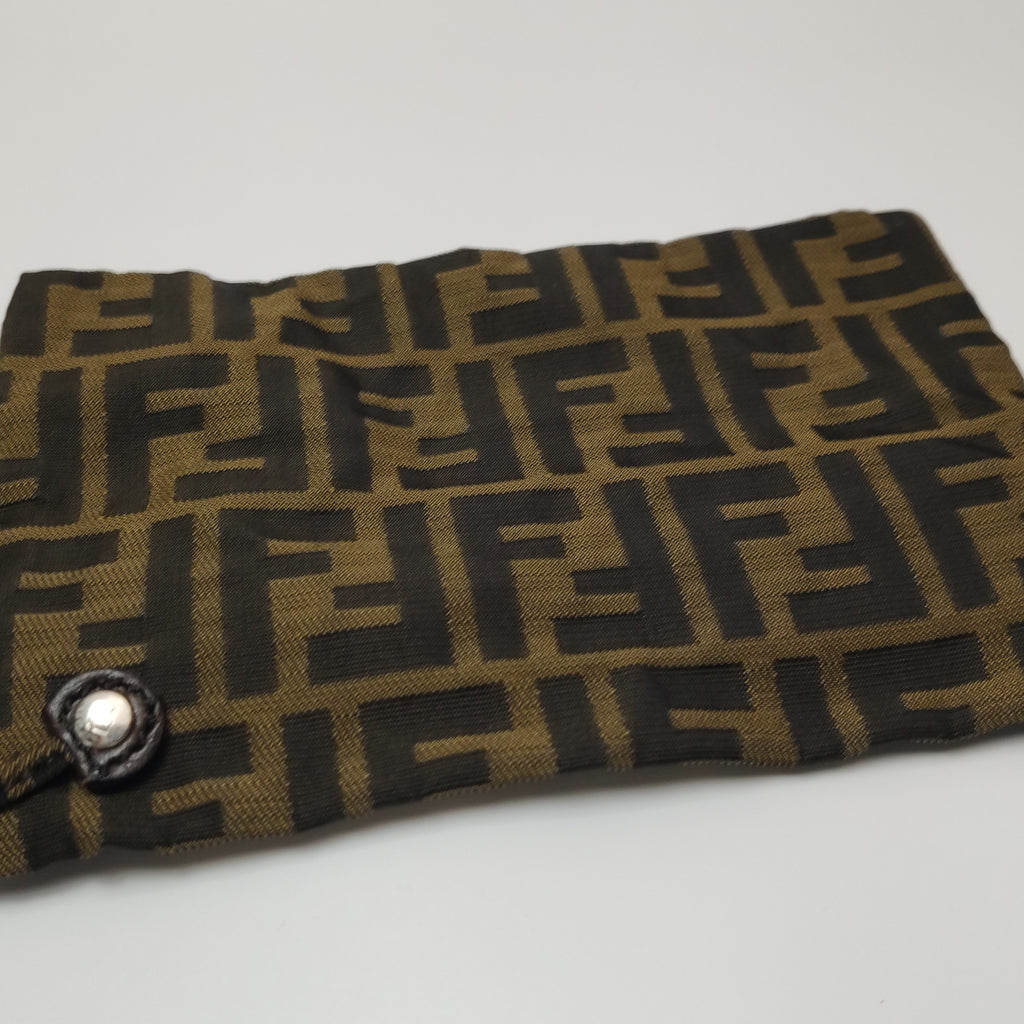 Fendi Zucca Canvas Vertical Shopping Tote