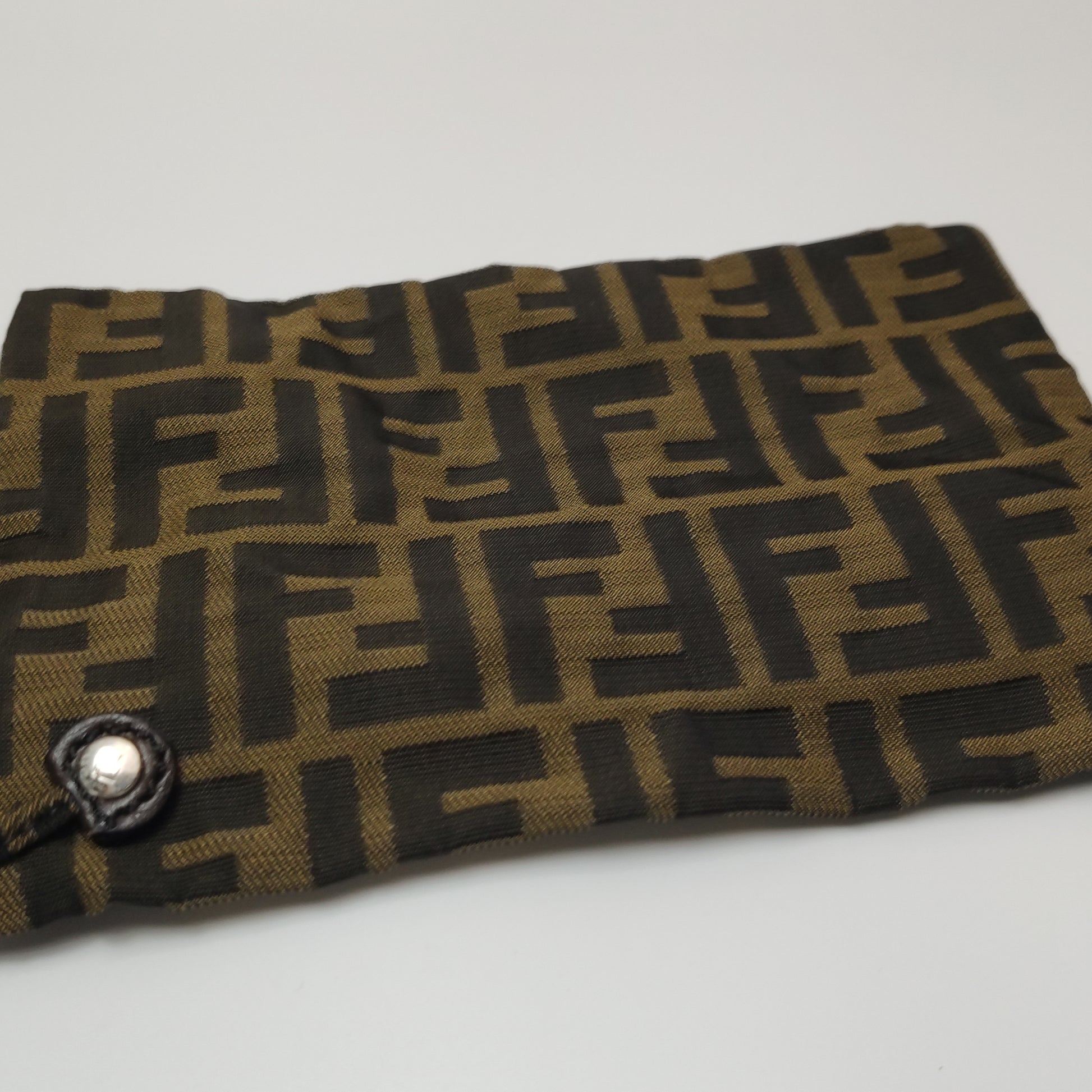 Fendi Zucca Canvas Vertical Shopping Tote