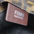 Fendi Zucca Canvas Vertical Shopping Tote