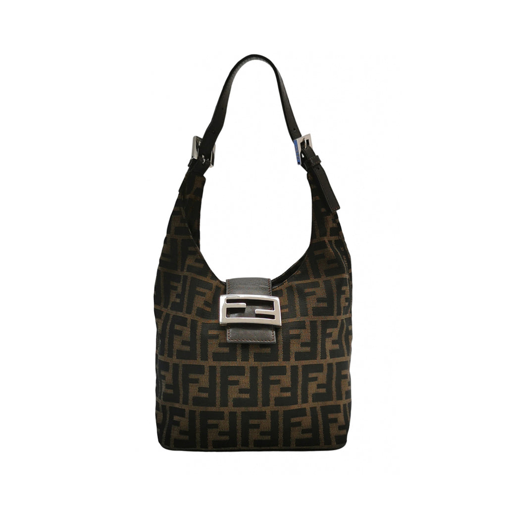 Fendi Zucca Bucket Shoulder Bag