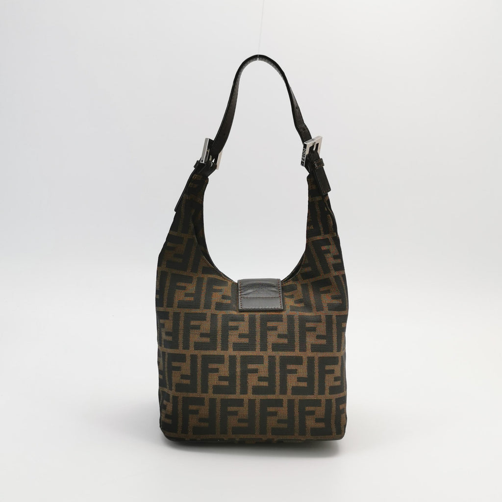 Fendi Zucca Bucket Shoulder Bag