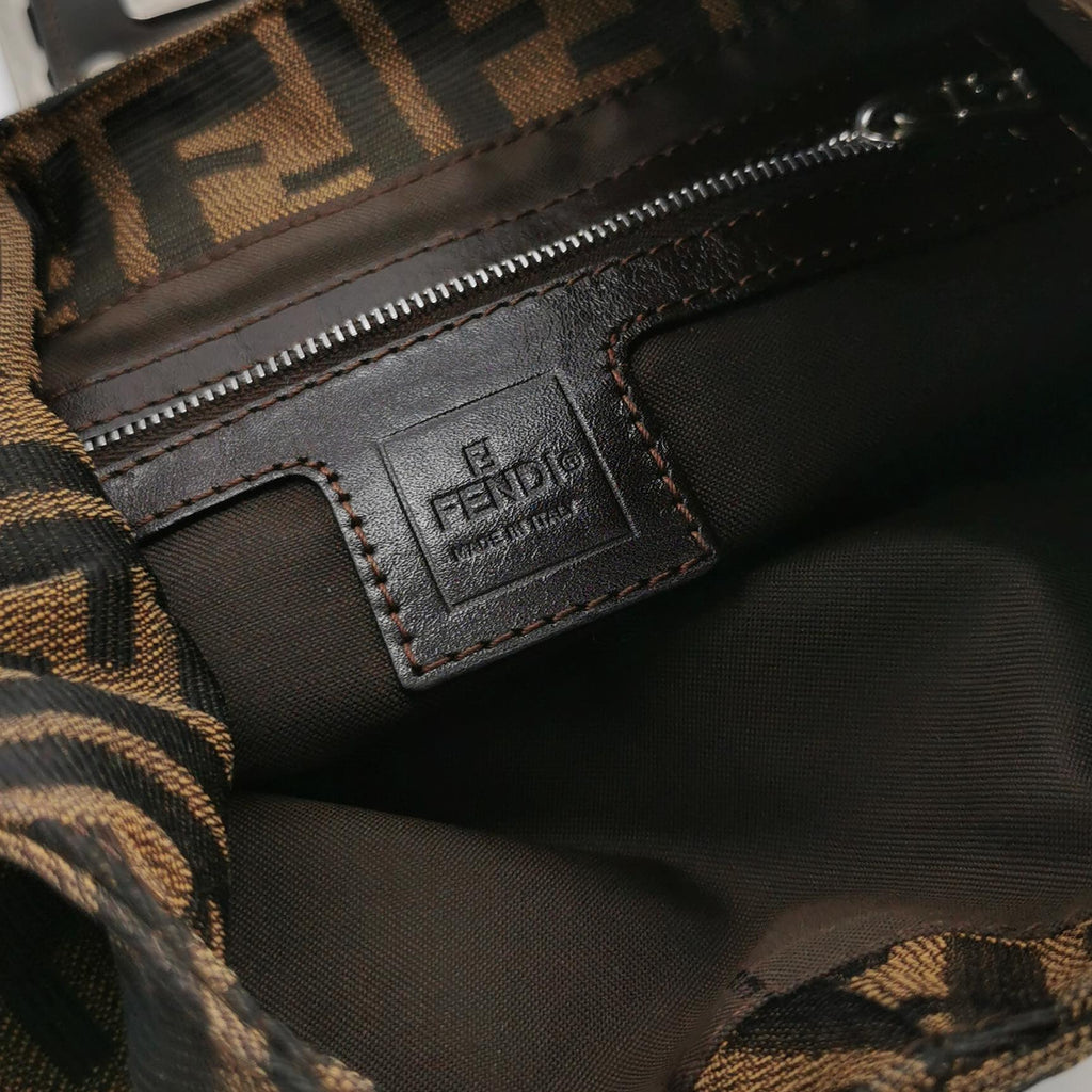 Fendi Zucca Bucket Shoulder Bag