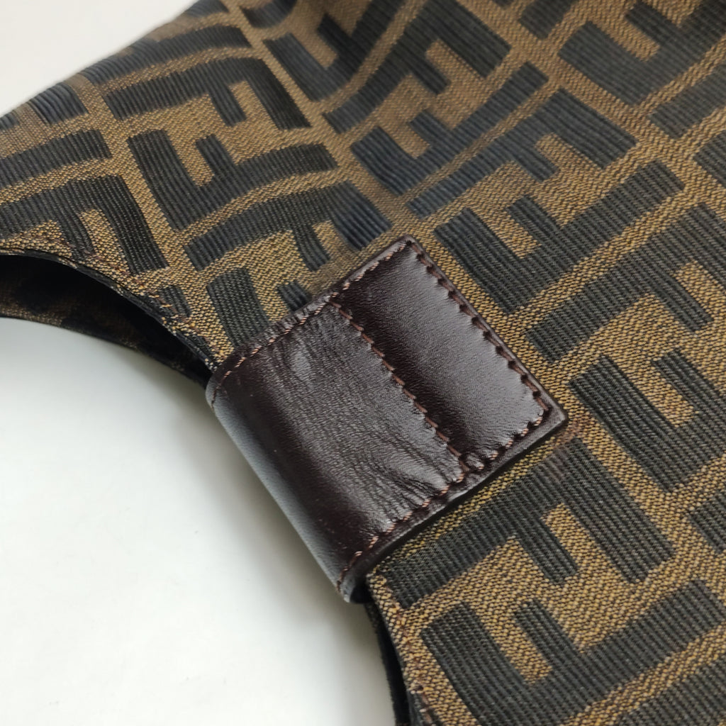 Fendi Zucca Bucket Shoulder Bag