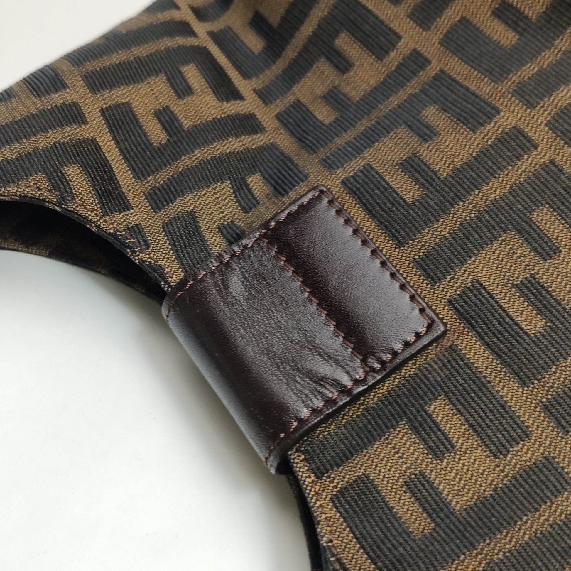 Fendi Zucca Bucket Shoulder Bag