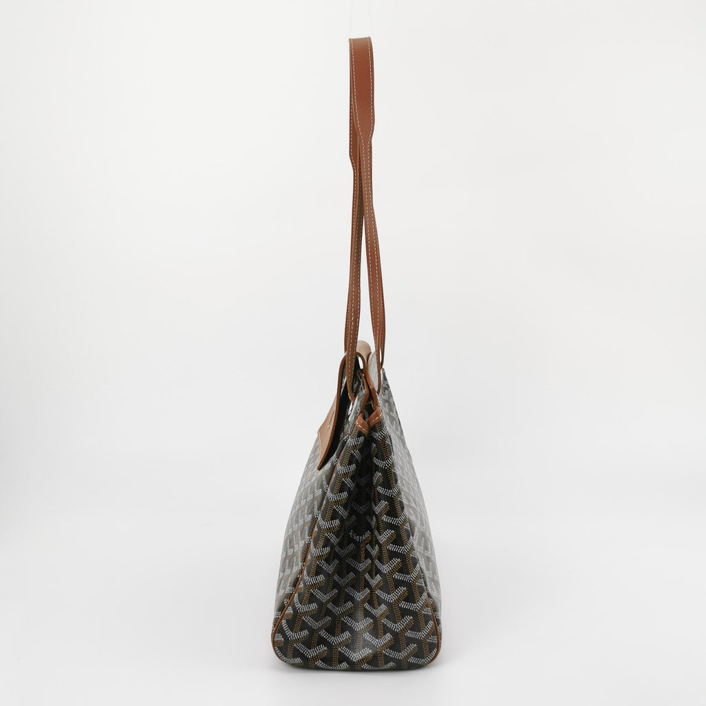 Goyard Rouette Souple Noir Tan