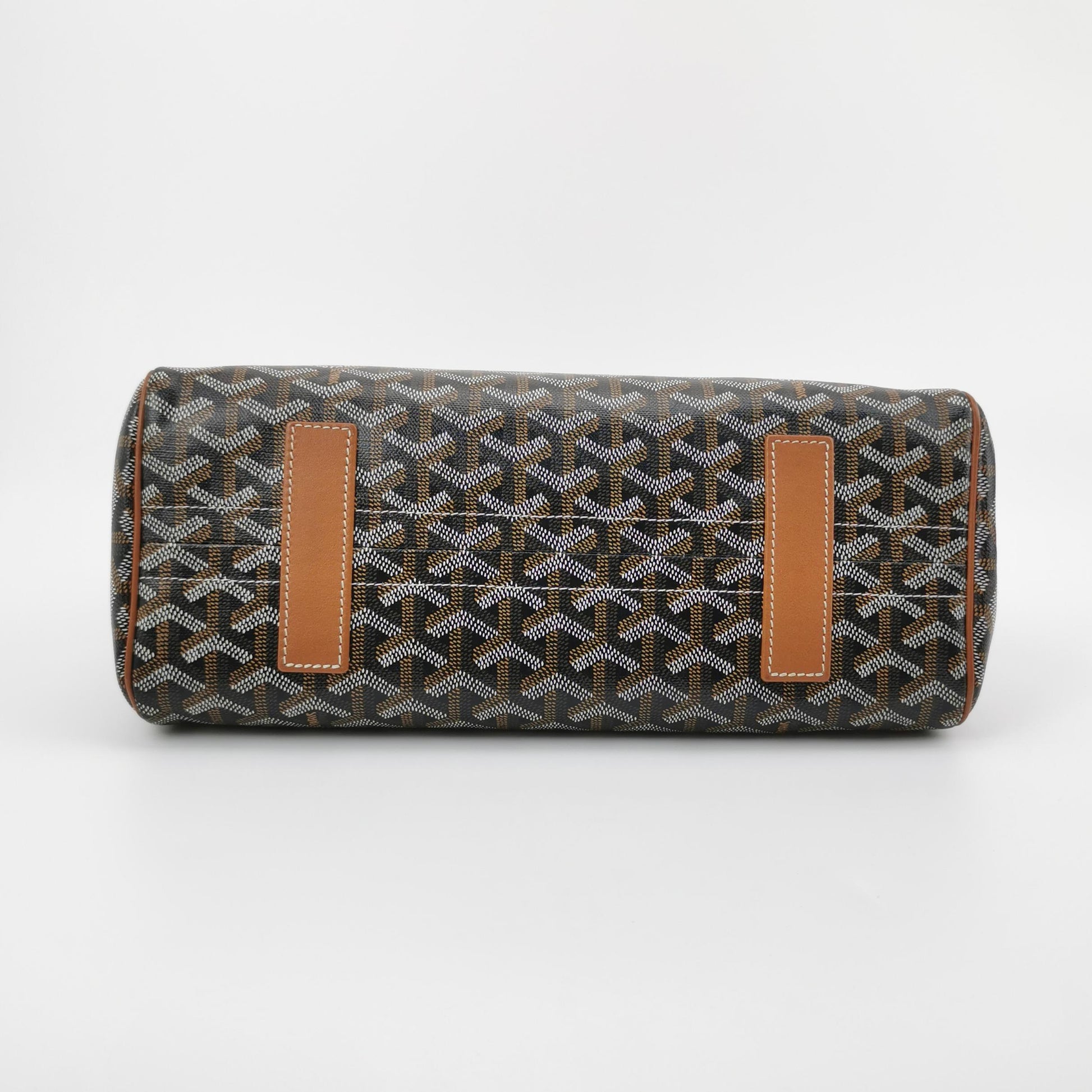 Goyard Rouette Souple Noir Tan