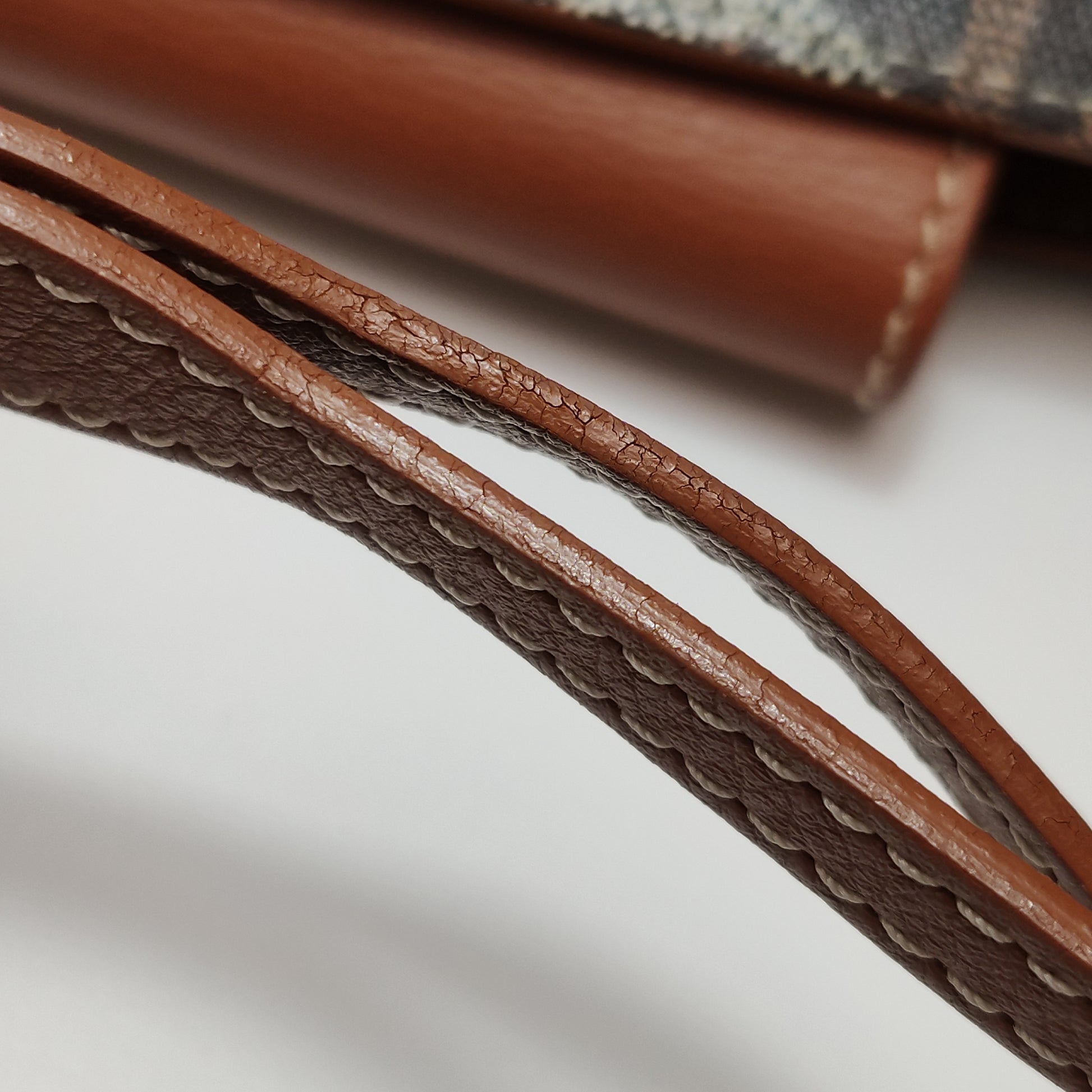 Goyard Rouette Souple Noir Tan