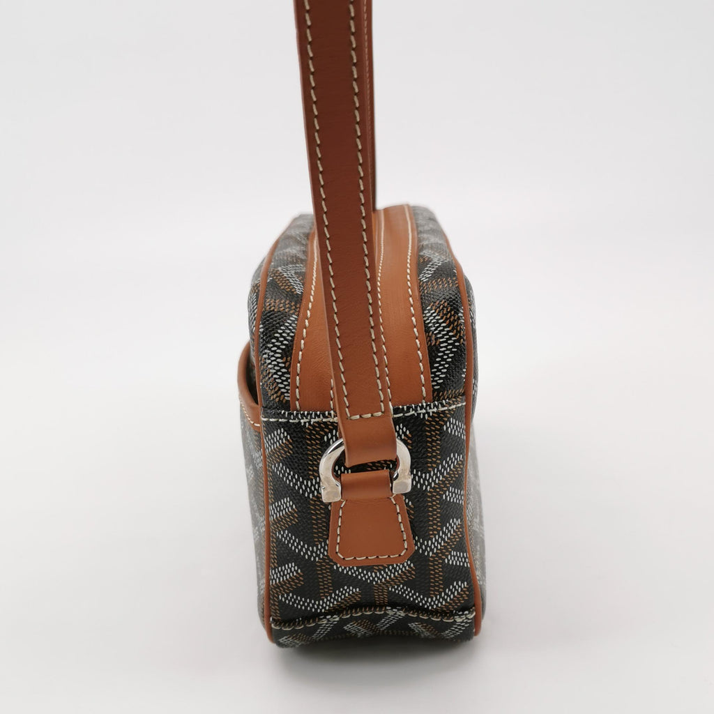 Goyard Cap Vert Crossbody Tan Noir
