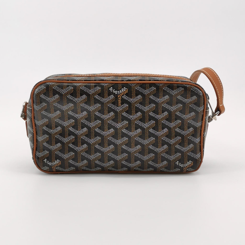 Goyard Cap Vert Crossbody Tan Noir