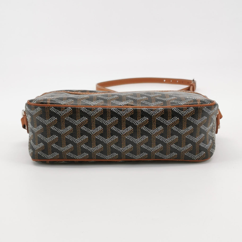Goyard Cap Vert Crossbody Tan Noir
