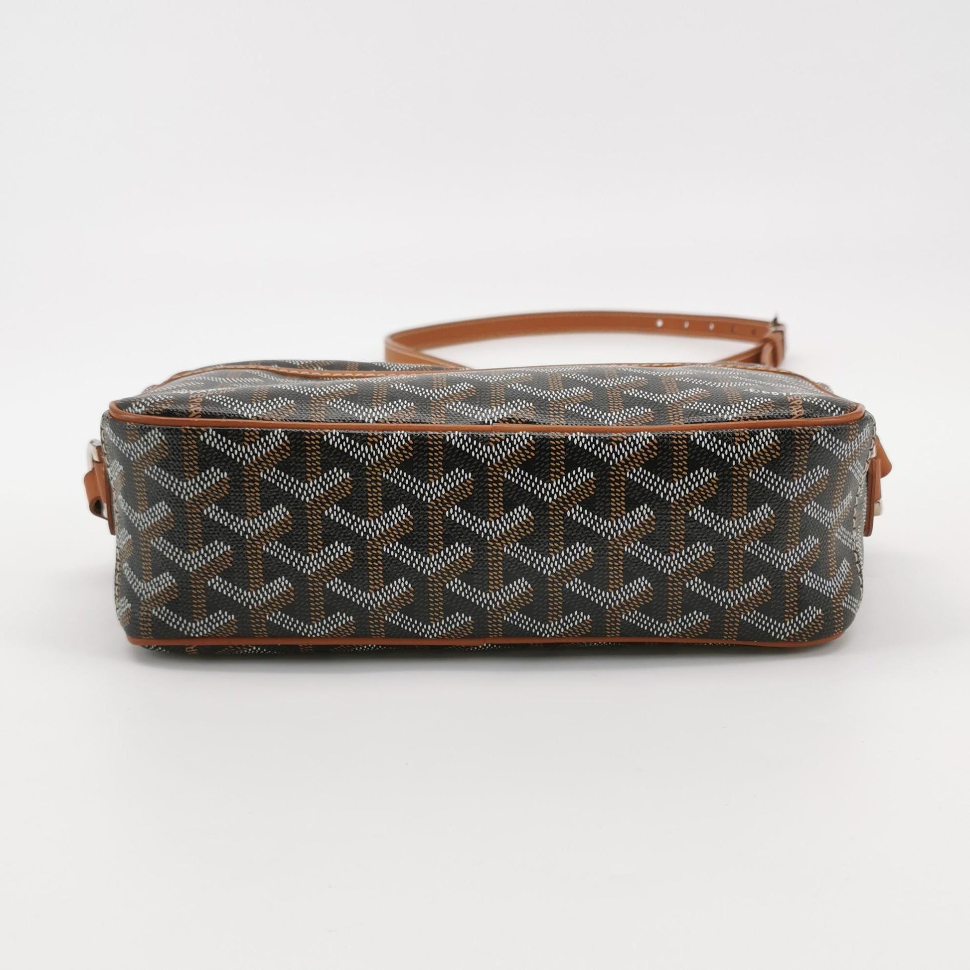 Goyard Cap Vert Crossbody Tan Noir
