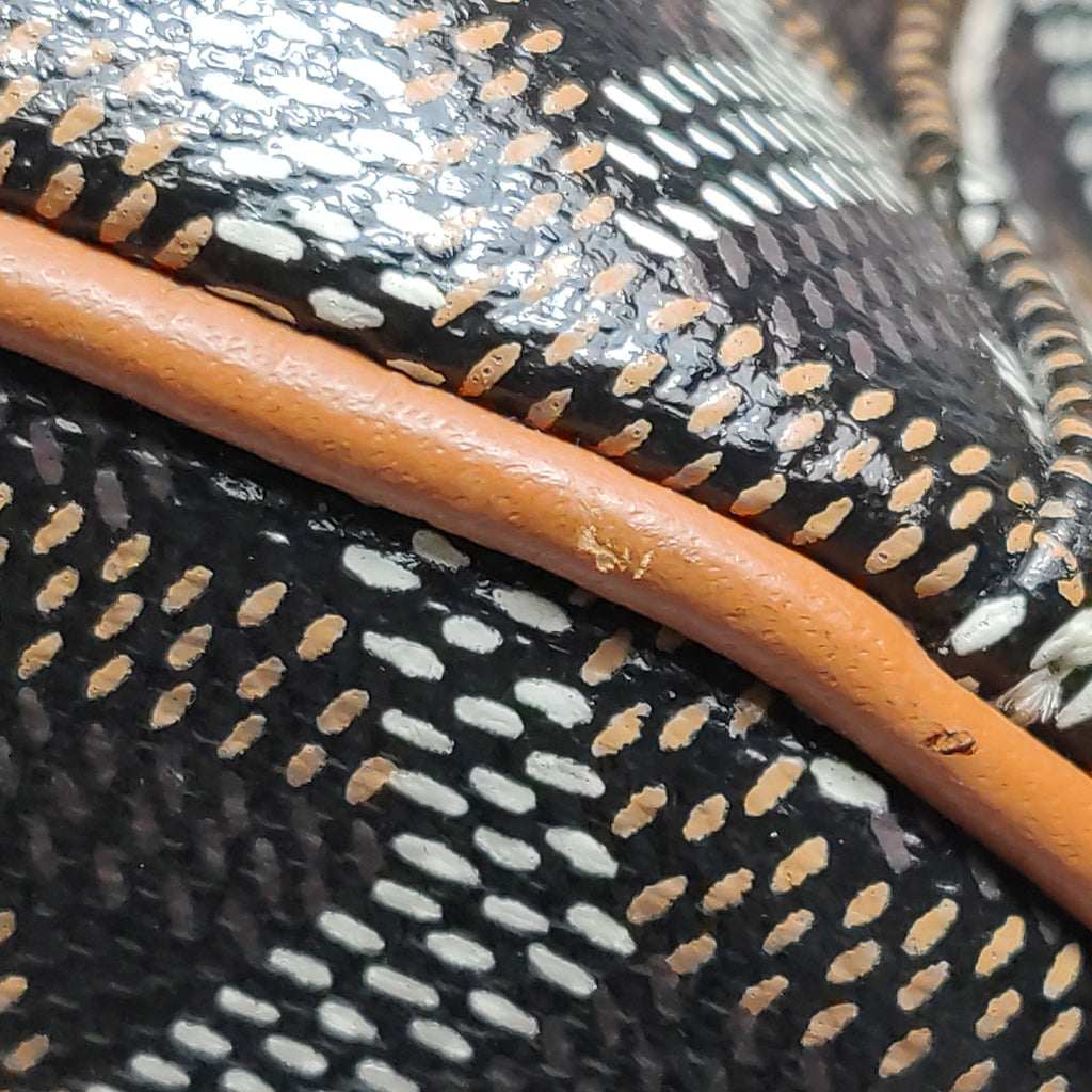 Goyard Cap Vert Crossbody Tan Noir