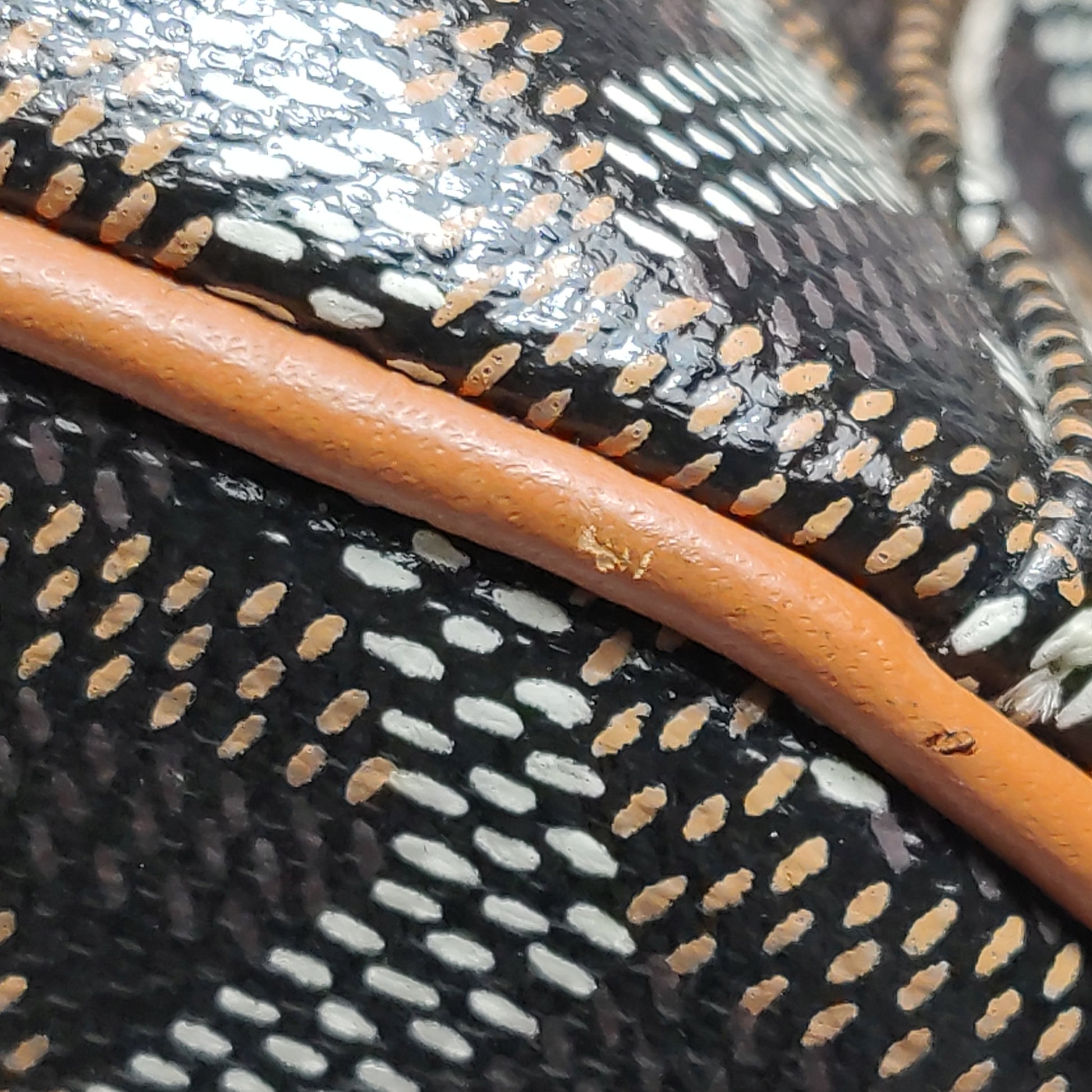 Goyard Cap Vert Crossbody Tan Noir