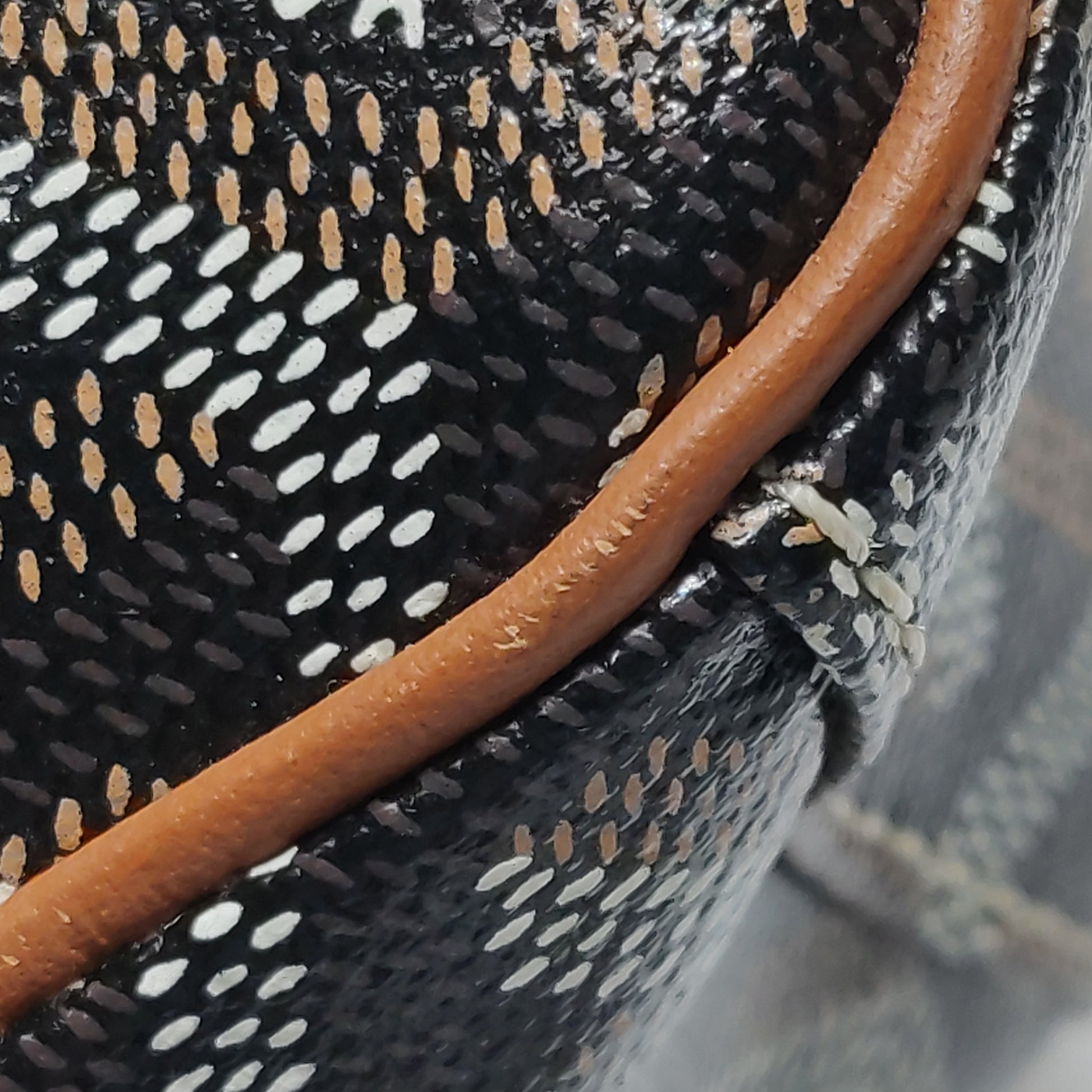 Goyard Cap Vert Crossbody Tan Noir