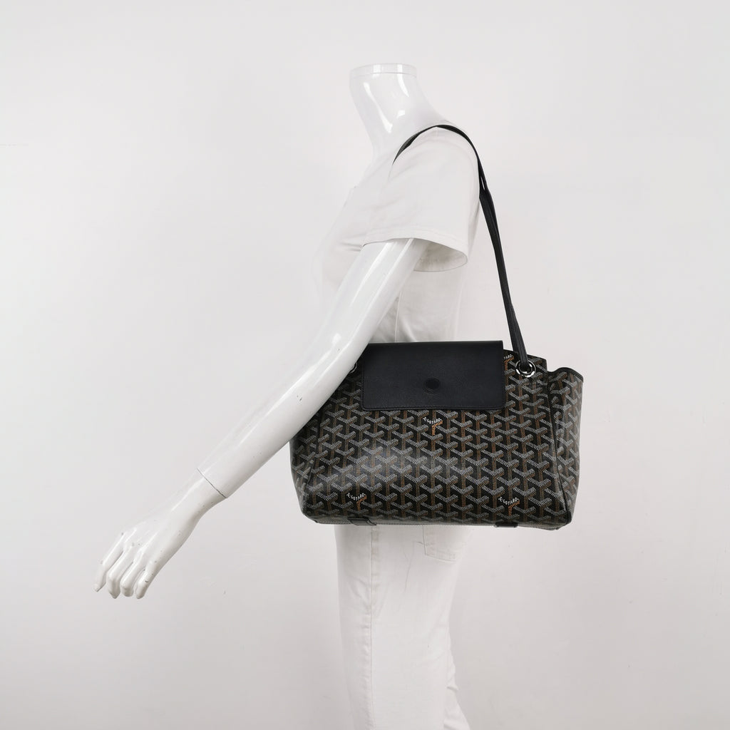 Goyard Rouette Souple Noir