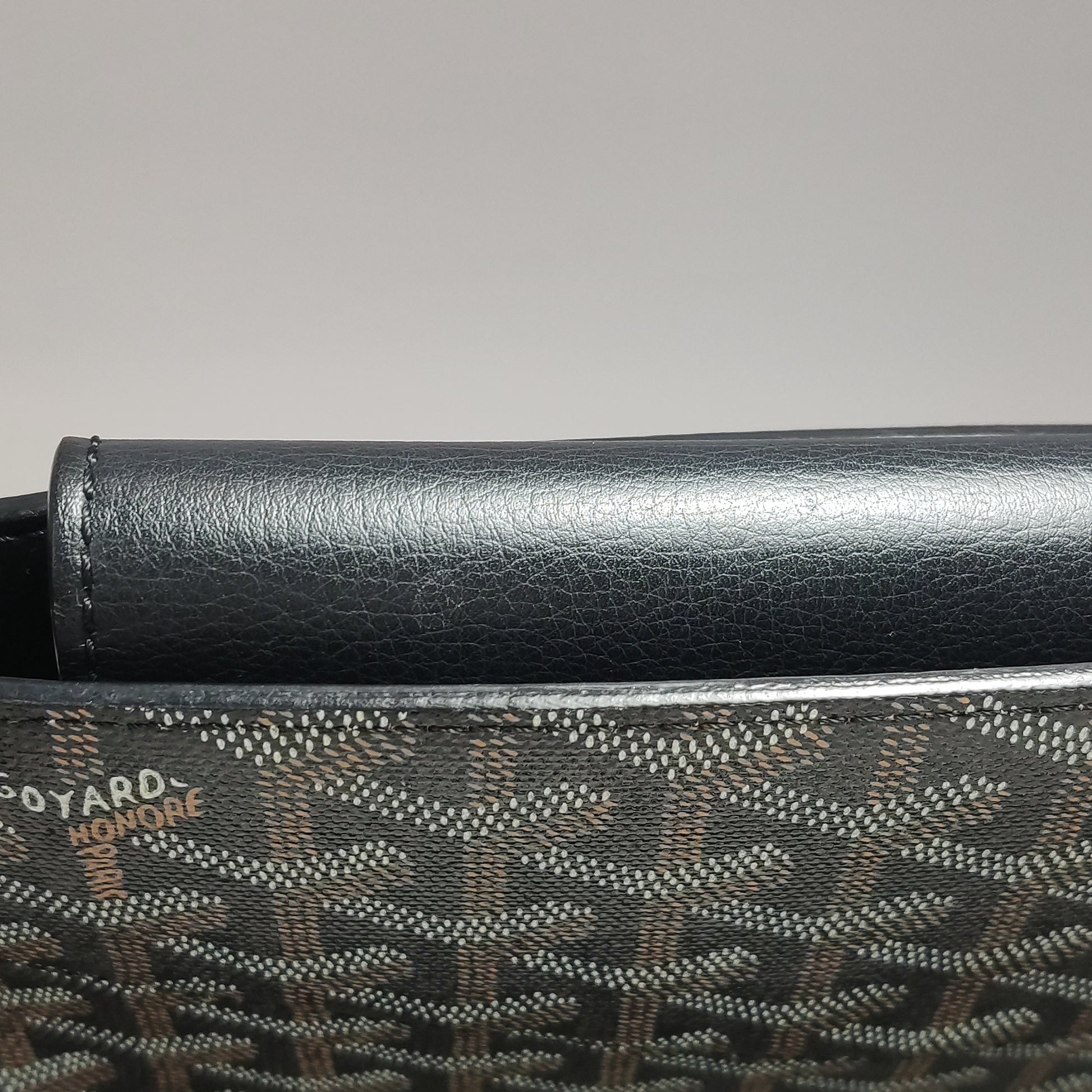 Goyard Rouette Souple Noir