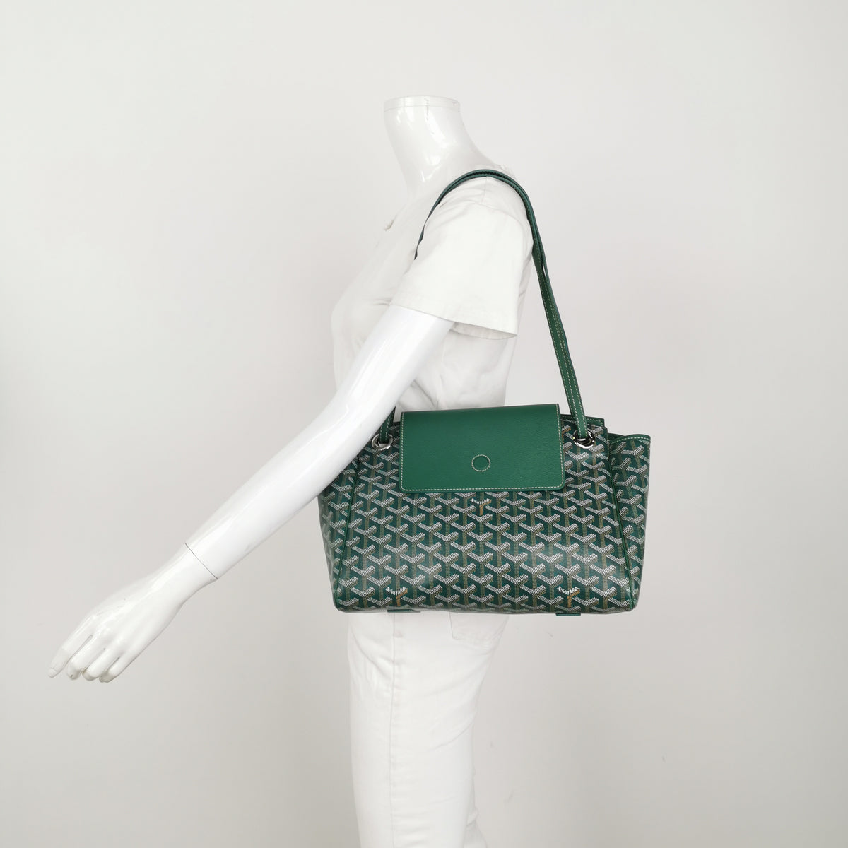 Goyard Rouette Souple Green