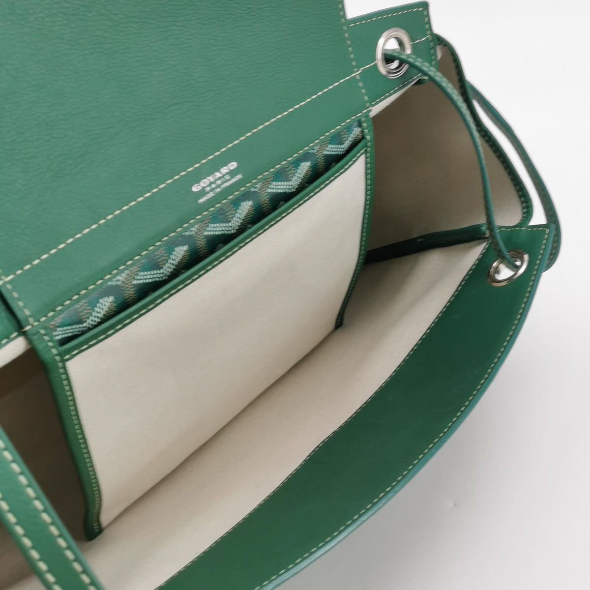 Goyard Rouette Souple Green