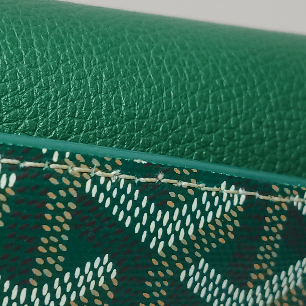 Goyard Rouette Souple Green