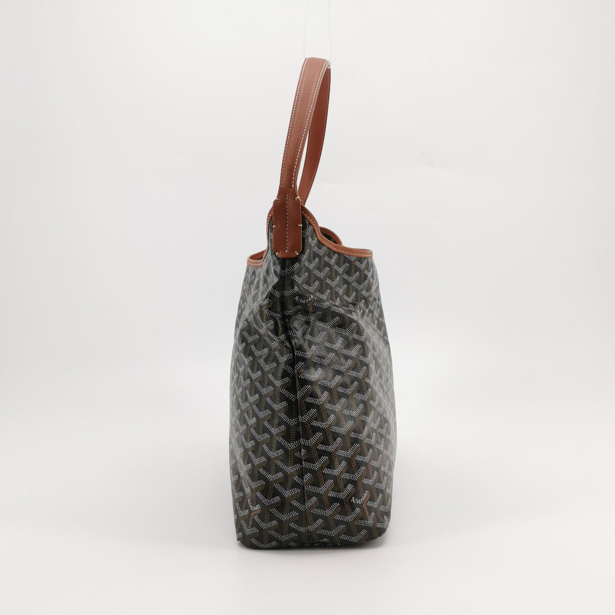 Goyard Boheme Hobo Noir Tan