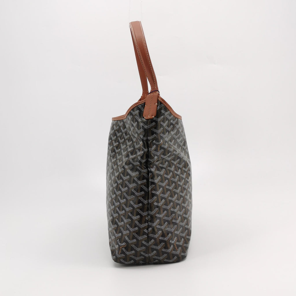 Goyard Boheme Hobo Noir Tan