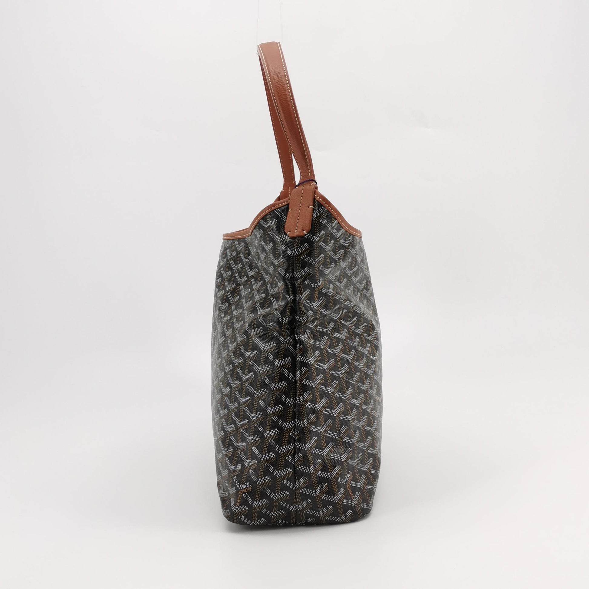 Goyard Boheme Hobo Noir Tan