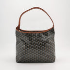 Goyard Boheme Hobo Noir Tan