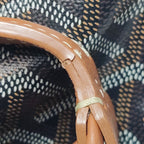 Goyard Boheme Hobo Noir Tan