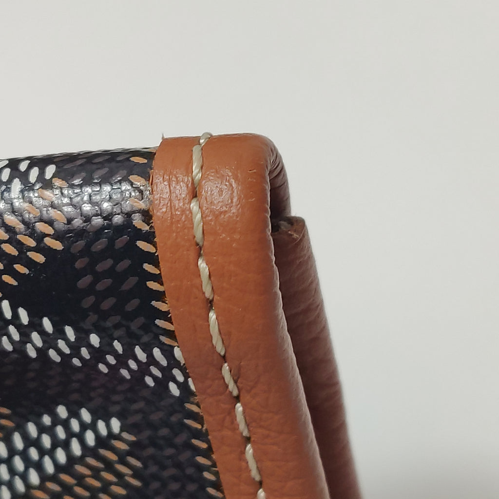 Goyard Boheme Hobo Noir Tan