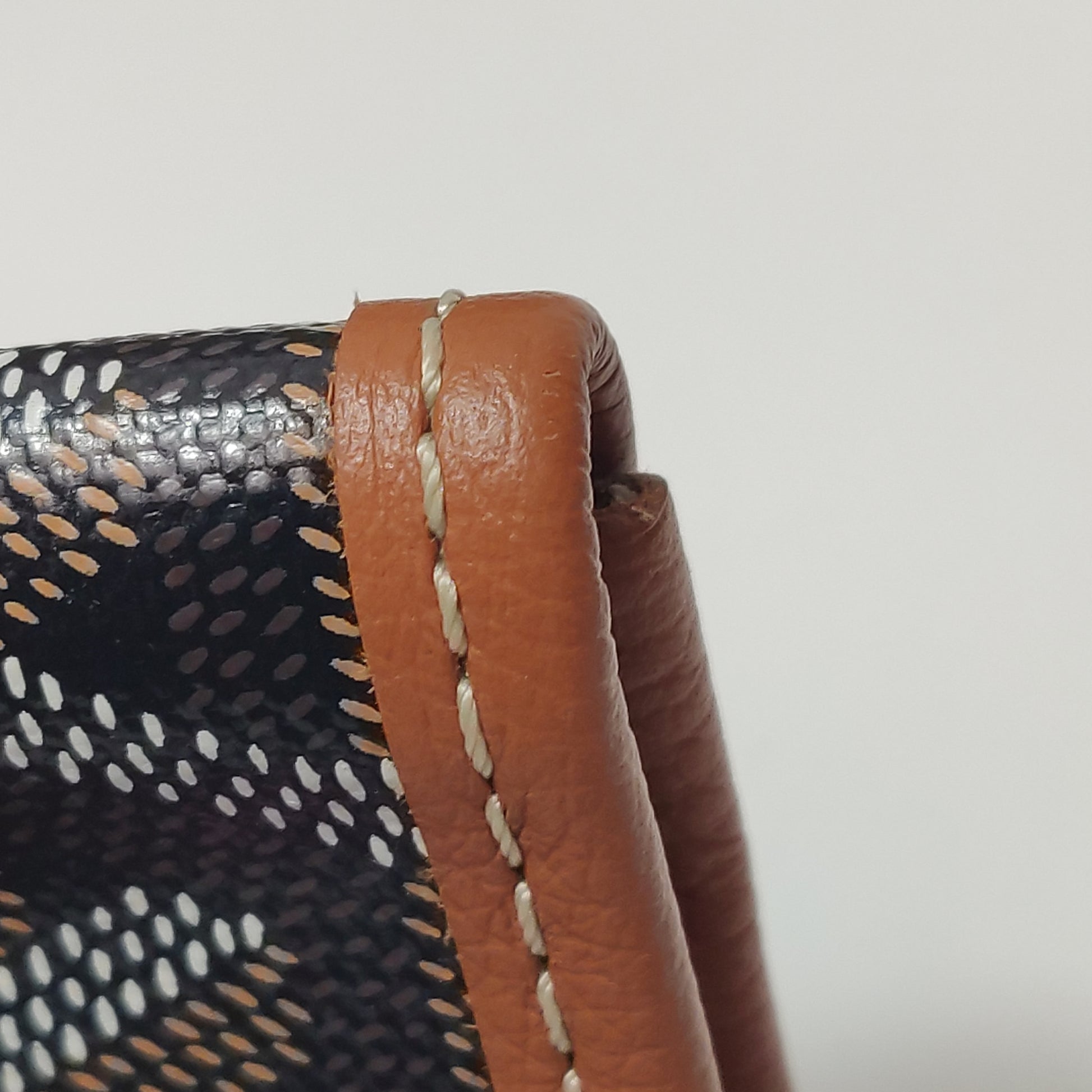 Goyard Boheme Hobo Noir Tan