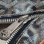 Goyard Boheme Hobo Noir Tan