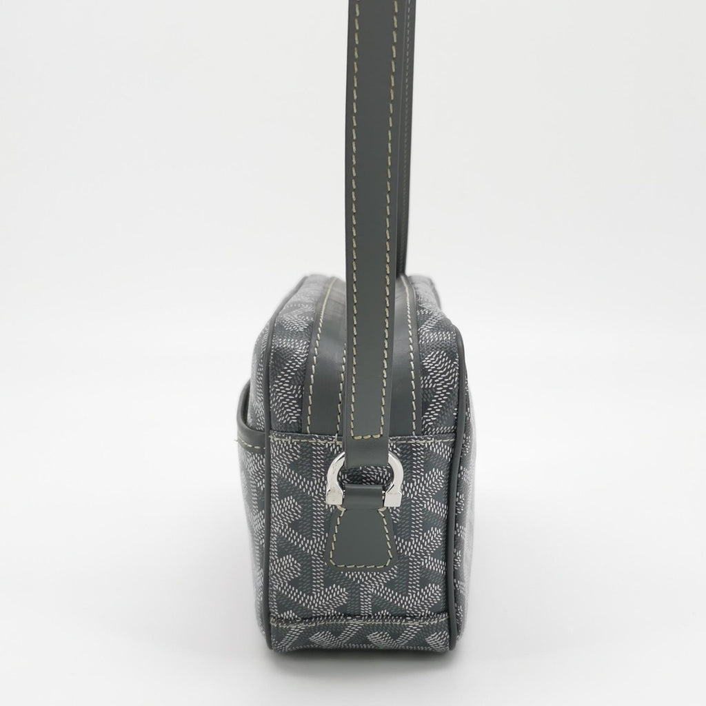 Goyard Cap Vert Crossbody Gray