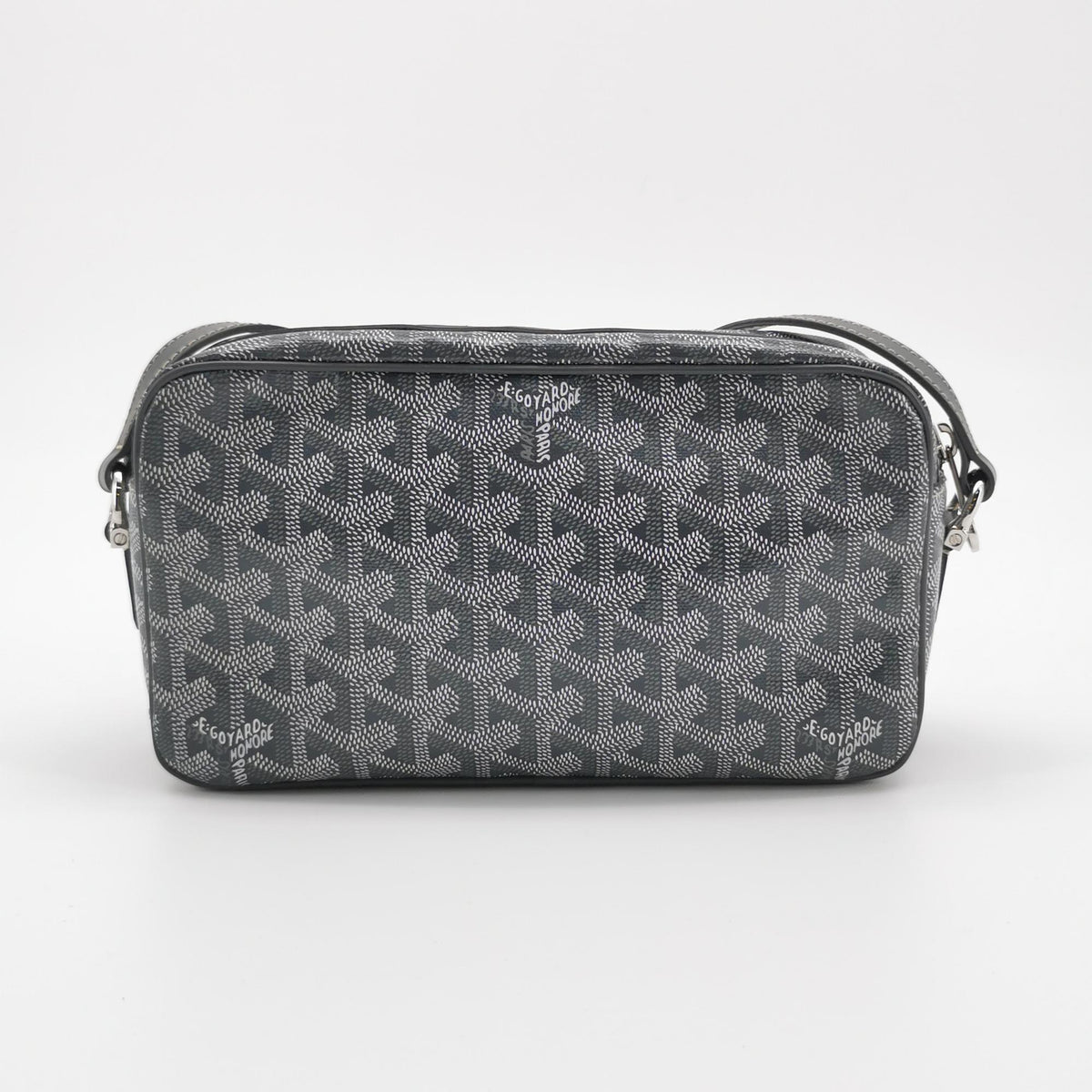 Goyard Cap Vert Crossbody Gray