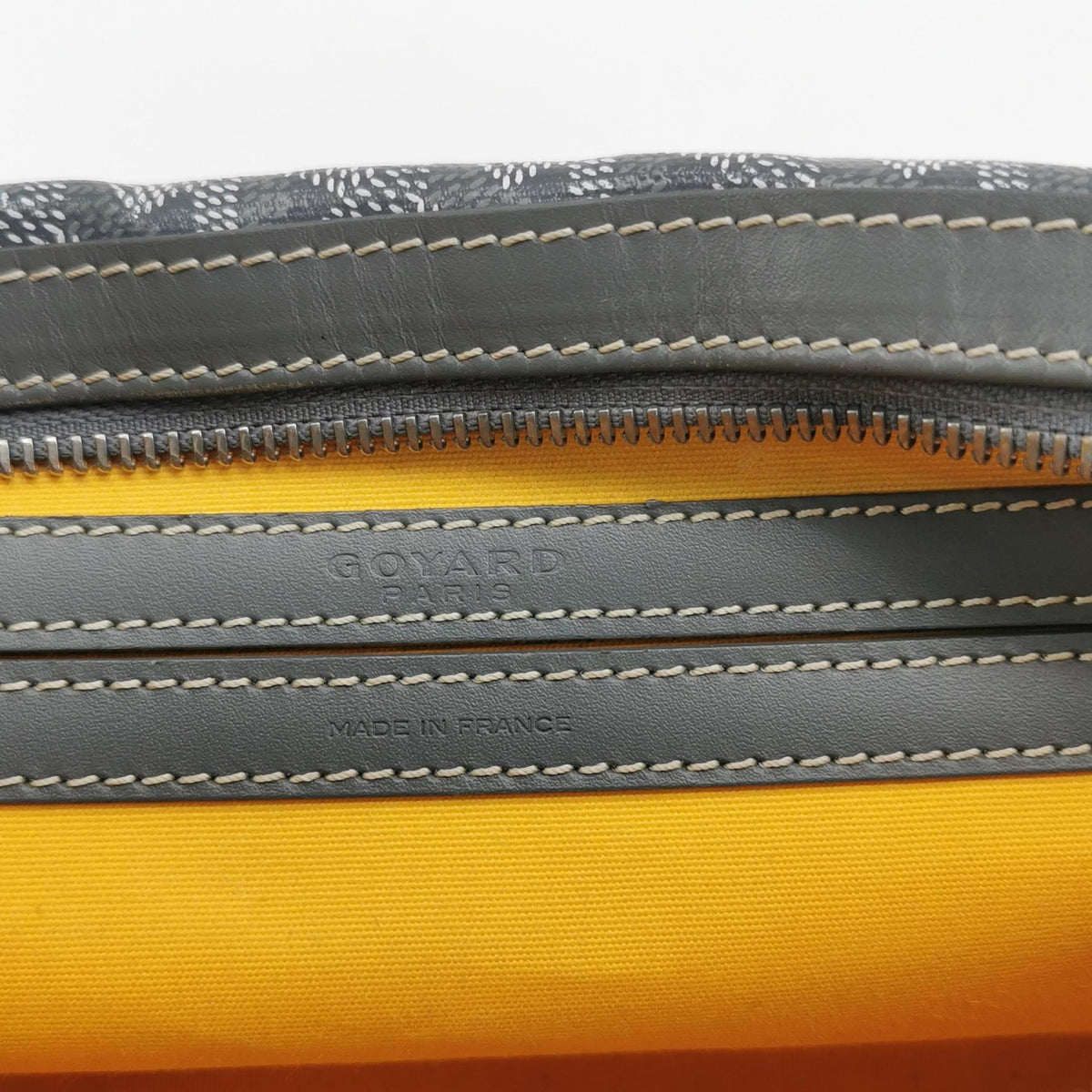Goyard Cap Vert Crossbody Gray
