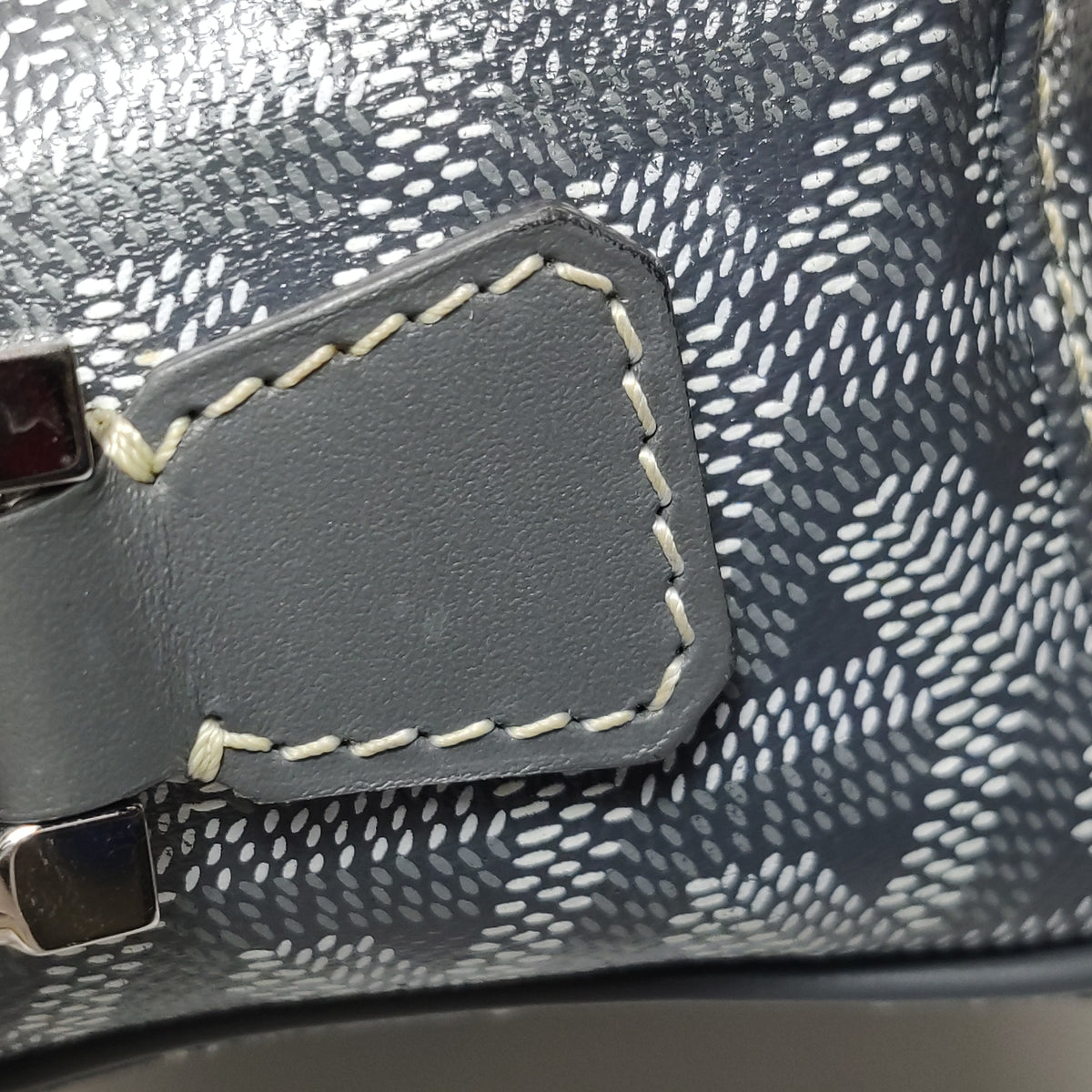 Goyard Cap Vert Crossbody Gray