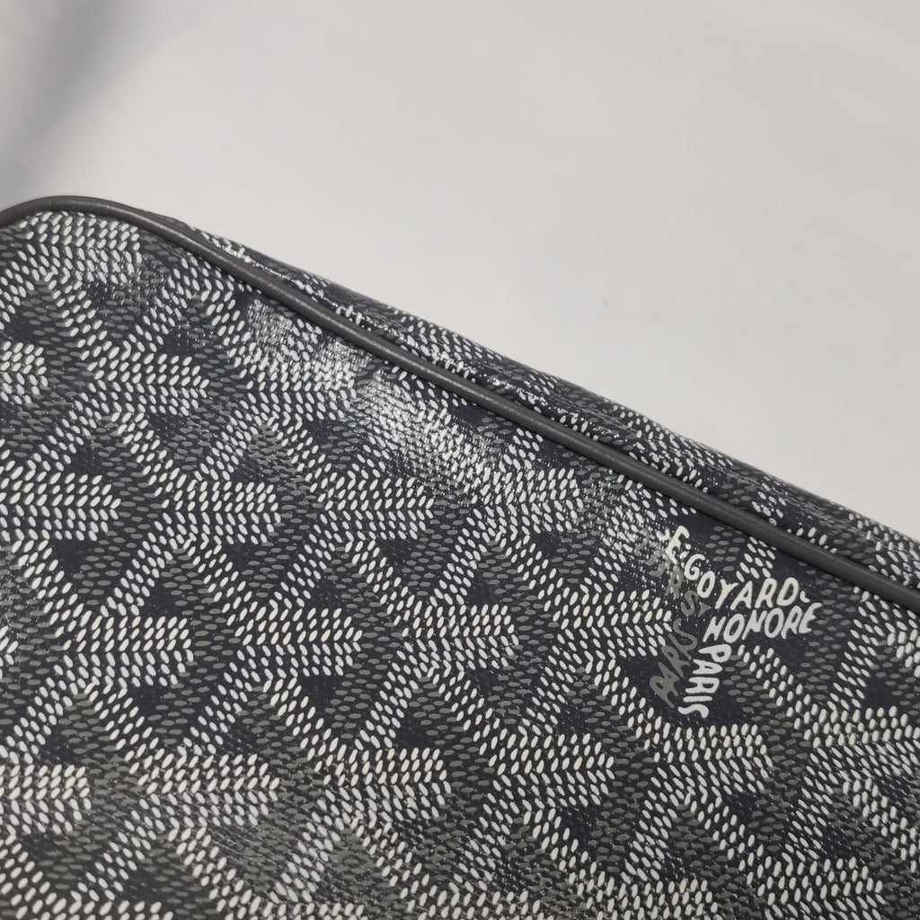 Goyard Cap Vert Crossbody Gray