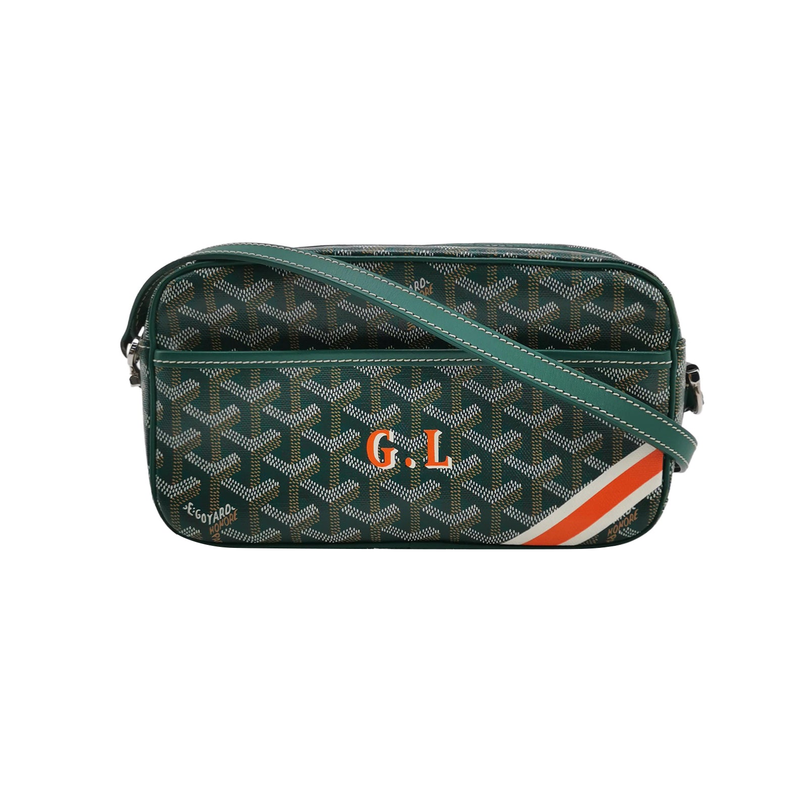 Goyard Cap Vert Crossbody Green