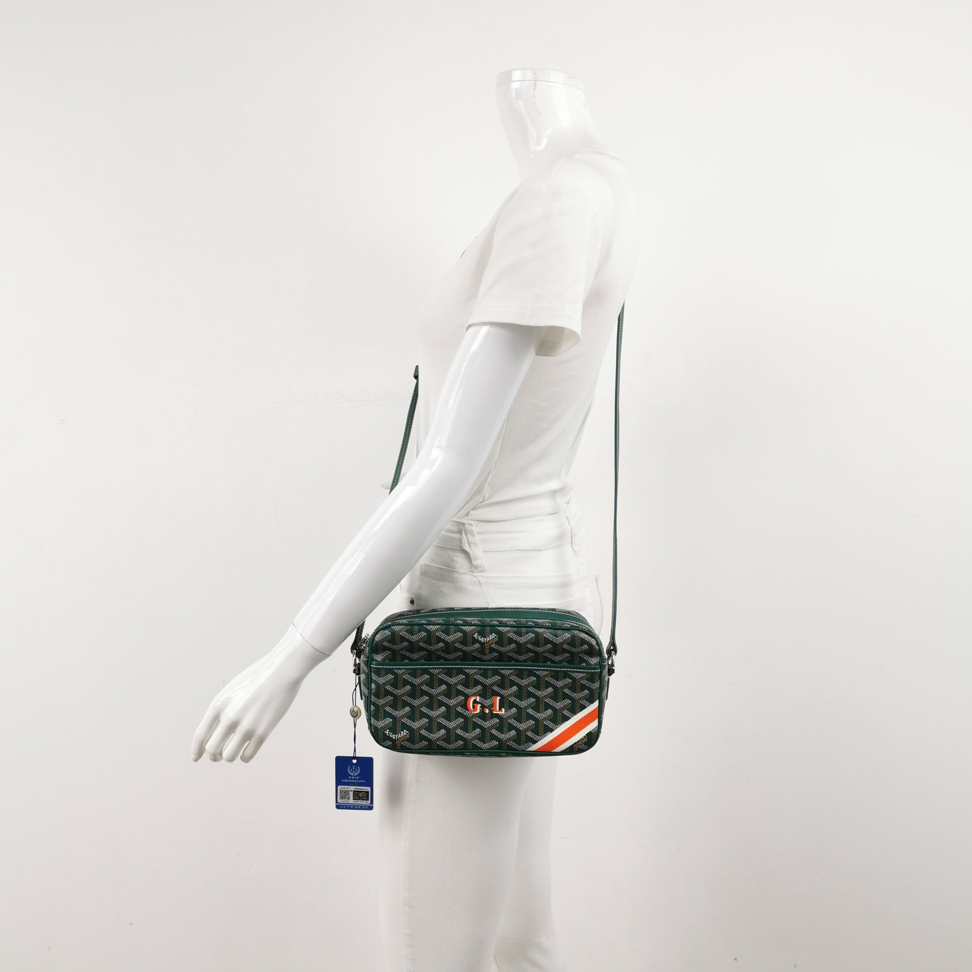 Goyard Cap Vert Crossbody Green