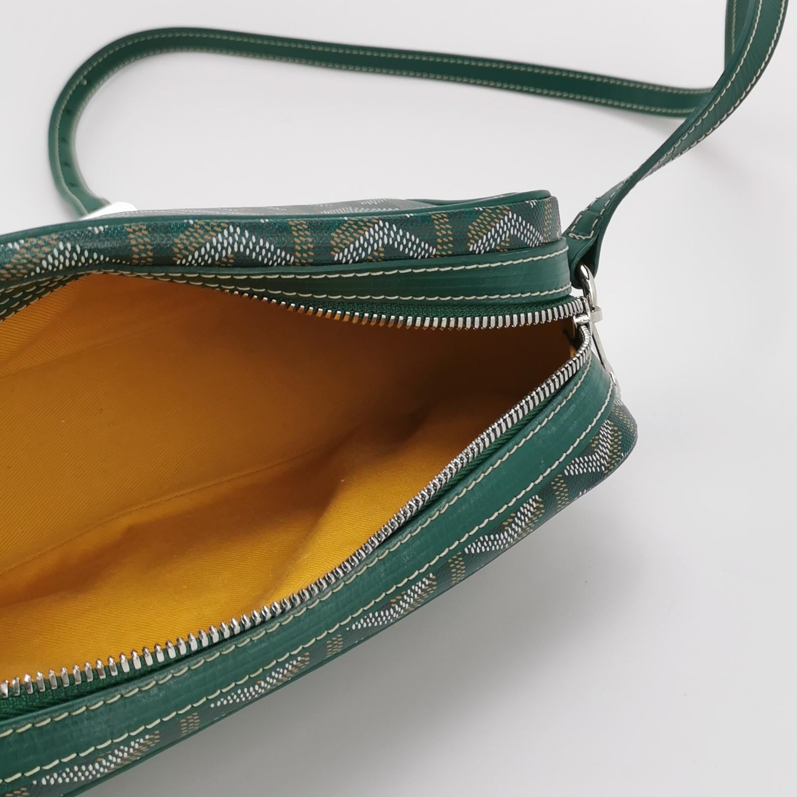 Goyard Cap Vert Crossbody Green