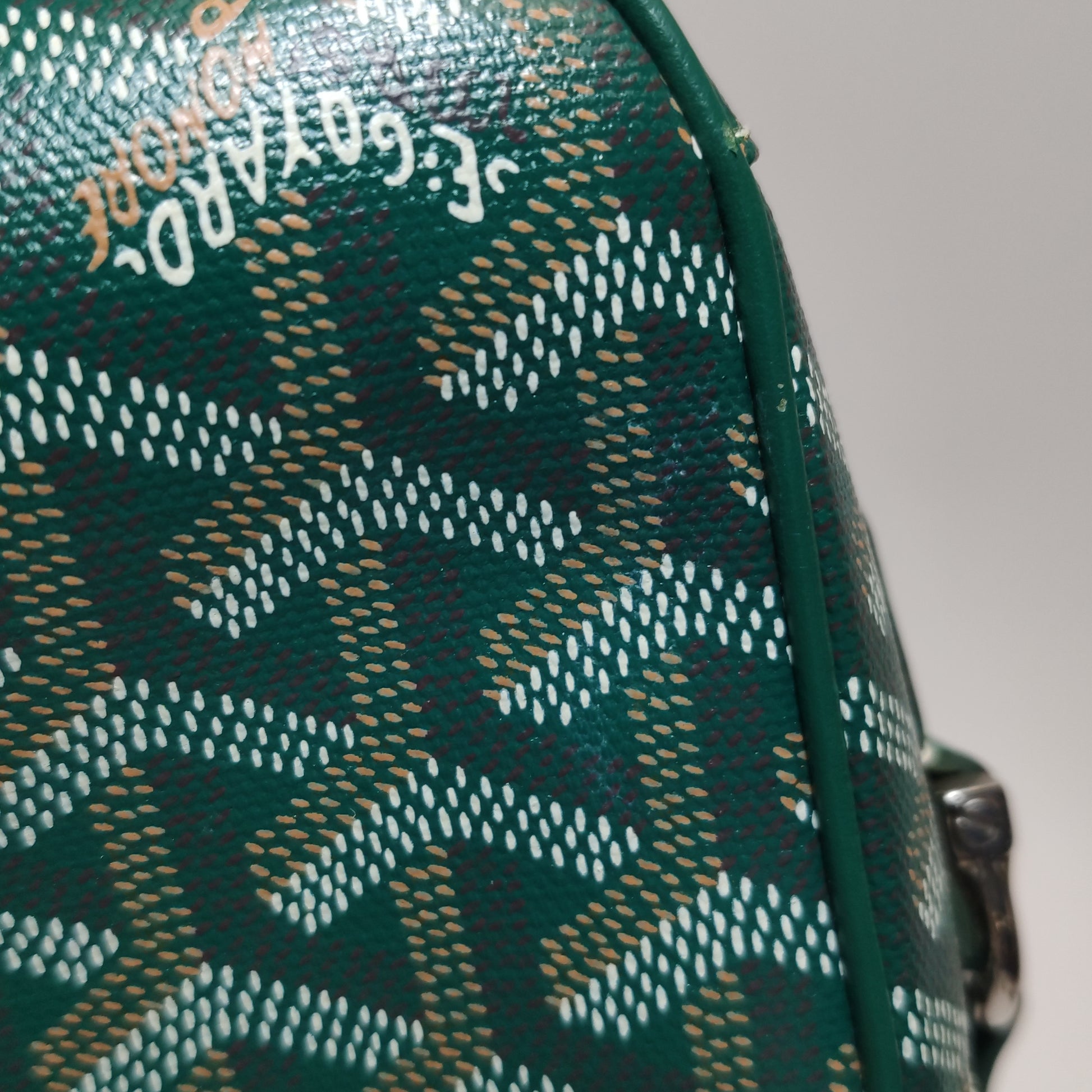 Goyard Cap Vert Crossbody Green