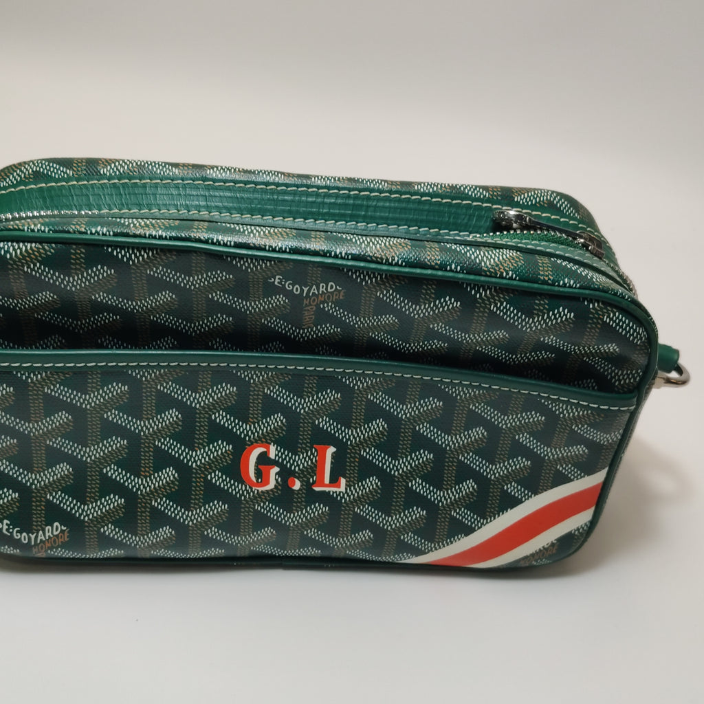 Goyard Cap Vert Crossbody Green