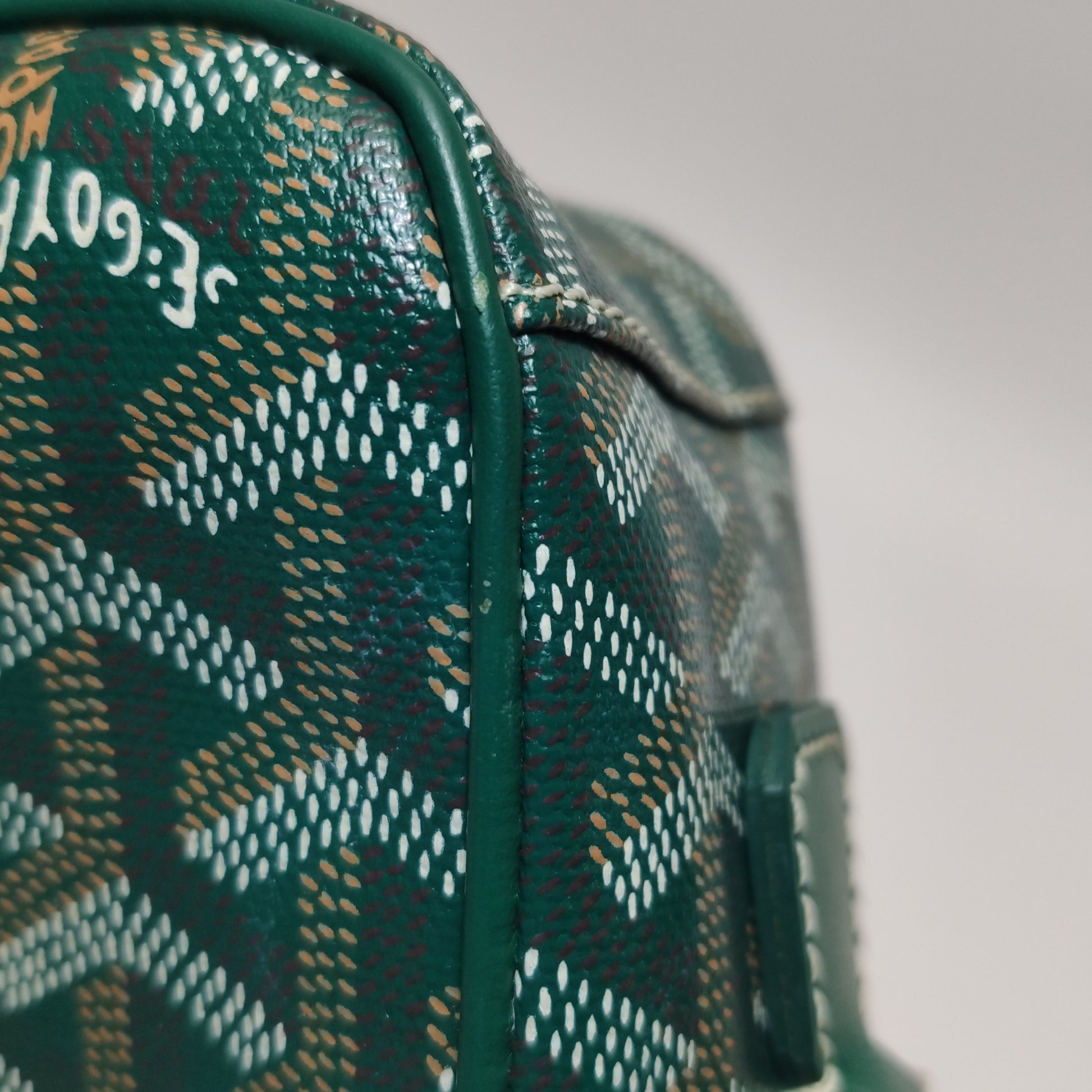 Goyard Cap Vert Crossbody Green