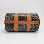 Goyard Barrel 40 Sports Bag Noir Tan