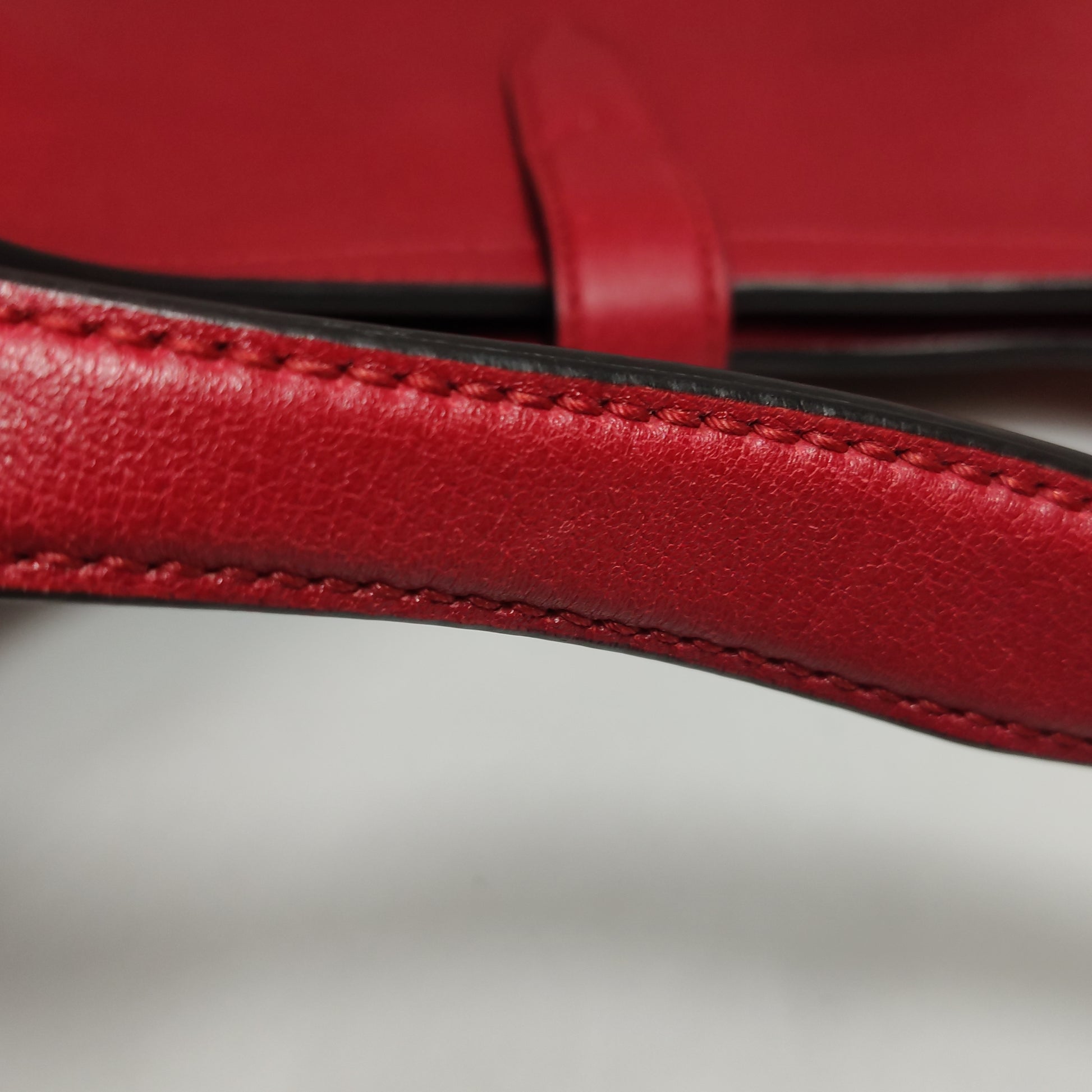 Gucci Web Medium Jackie Hobo Red Soft Grained Calfskin