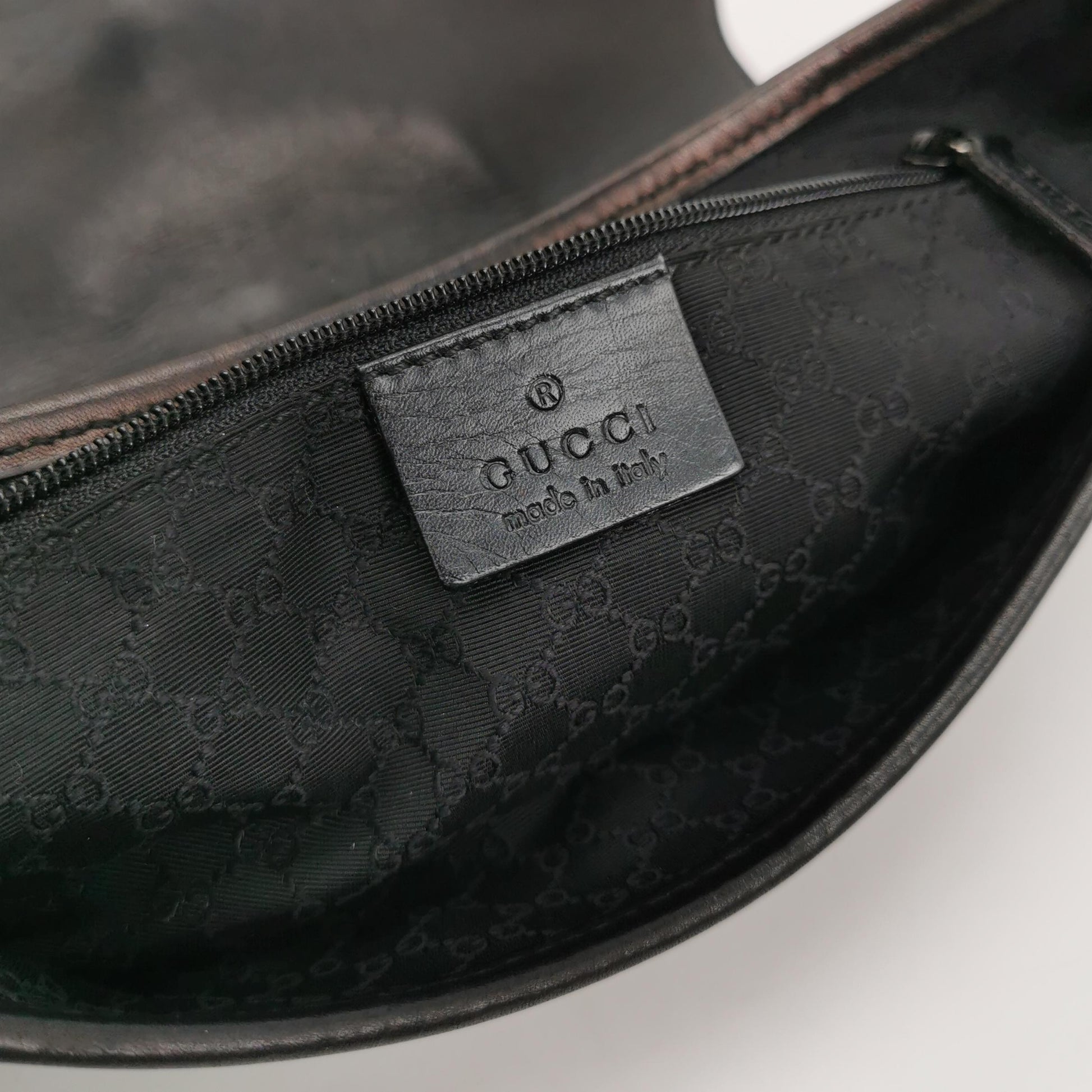Gucci Jackie Denim Canvas Black