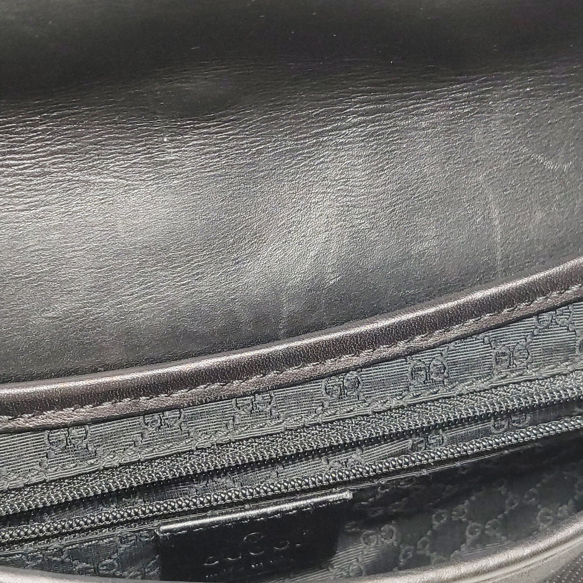 Gucci Jackie Denim Canvas Black