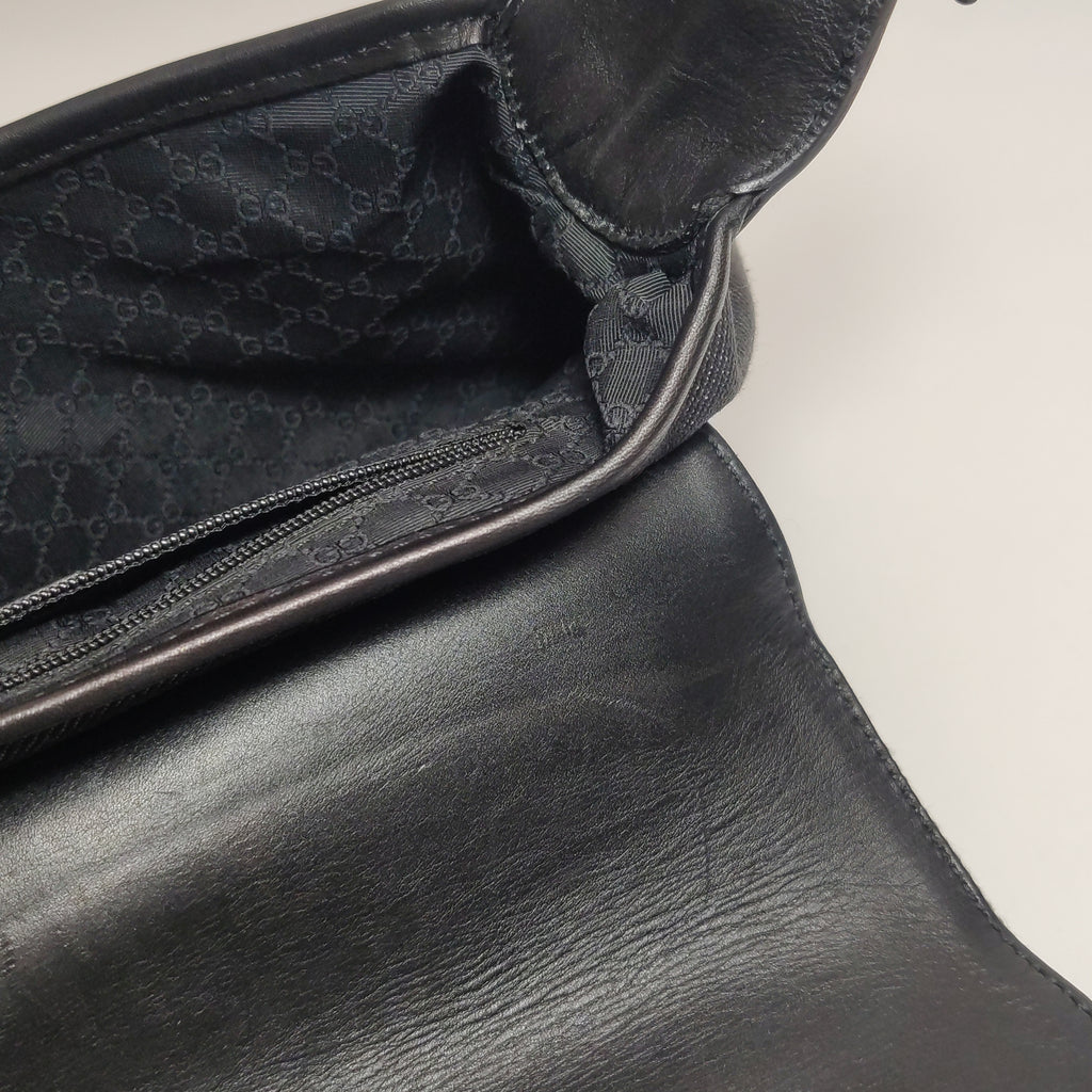 Gucci Jackie Denim Canvas Black