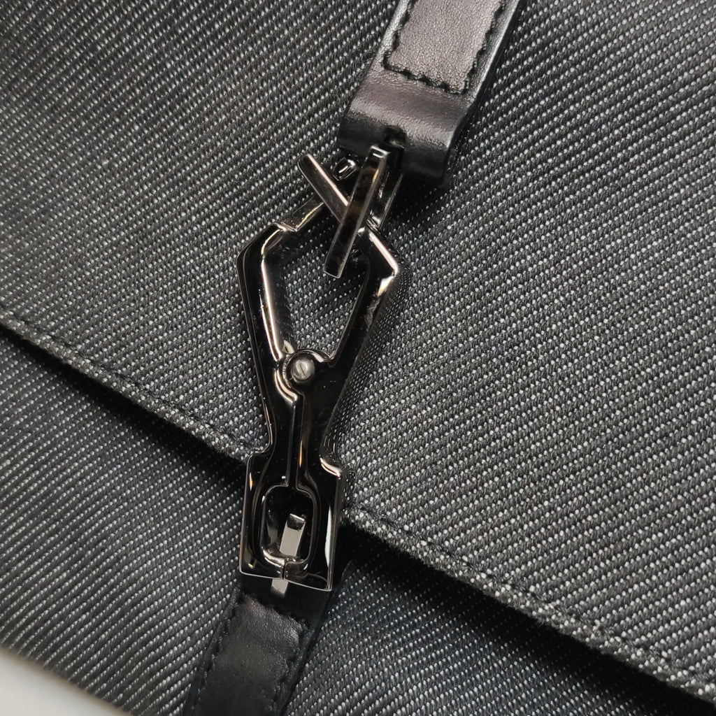 Gucci Jackie Denim Canvas Black