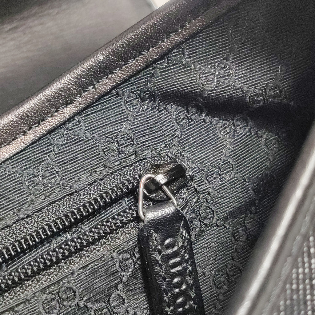 Gucci Jackie Denim Canvas Black