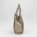 Gucci Jackie Bardot Guccissima Shoulder Bag White